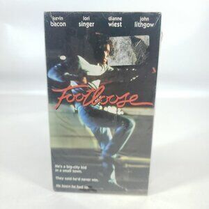 Footloose VHS Tape New Sealed 2001 Paramount Home Video Kevin Bacon John Lithgow
